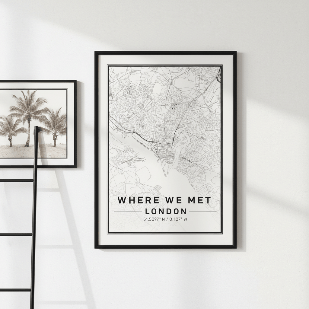 Custom Your Map Product Page