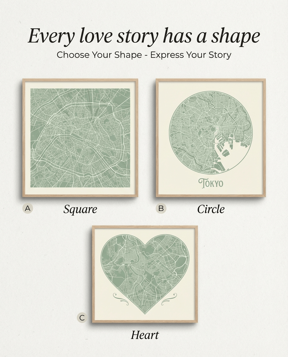 Custom Your Map Product Page