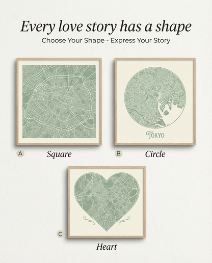 Custom Your Map Product Page