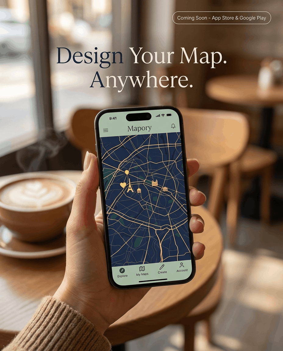 Custom Your Map Product Page