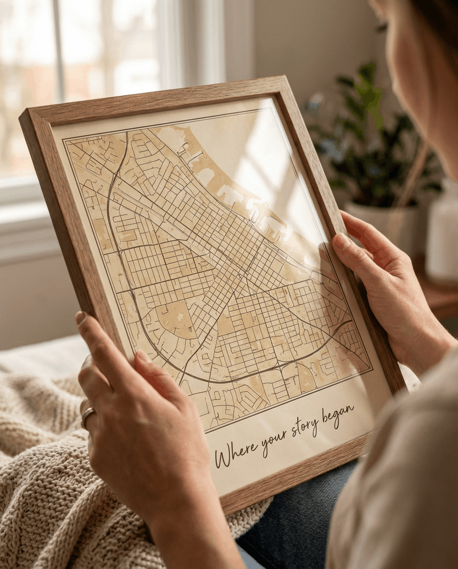 Custom Your Map Product Page