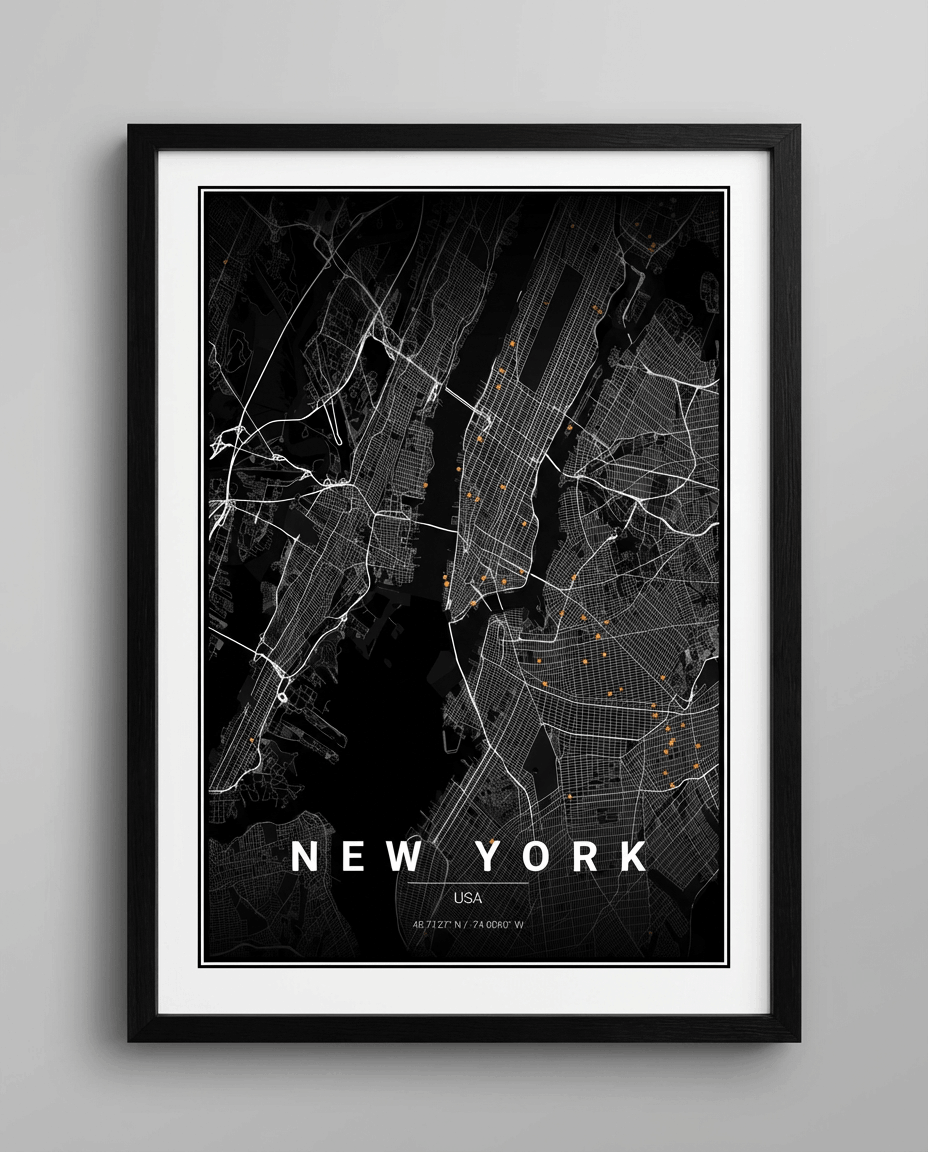 Custom Your Map Product Page